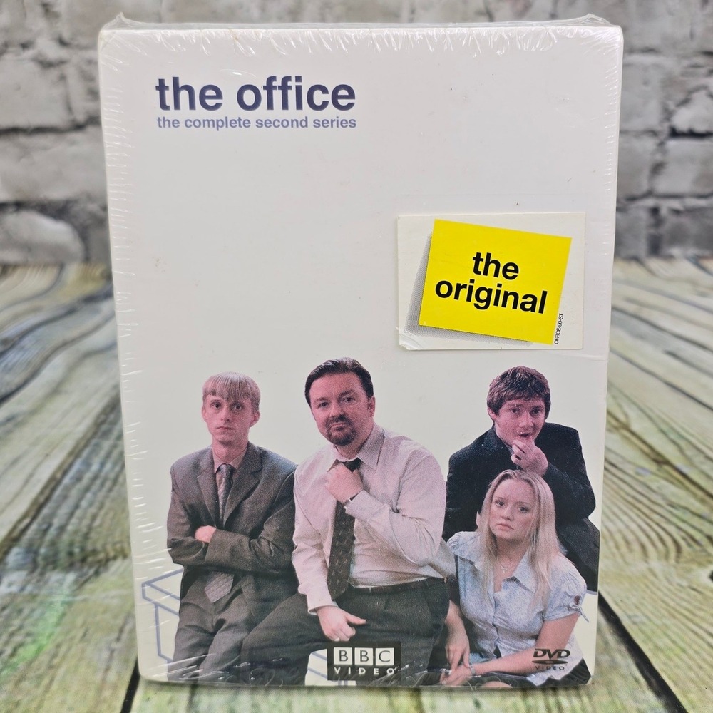 BBC The Office Complete Second Series DVD UK Original Ricky Gervais New Sealed
